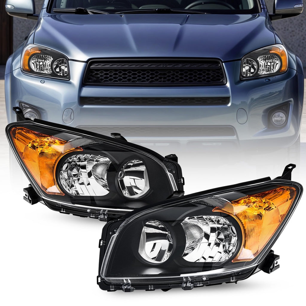 Headlight Assembly Compatible With 2009-2012 Toyota RAV4