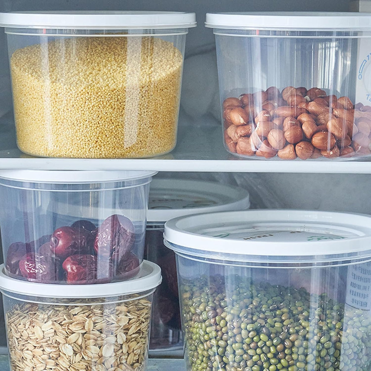 Stackable Pizza Dough Proofing Boxes Dough Proofing Container with Lid 1100ml portion (3)