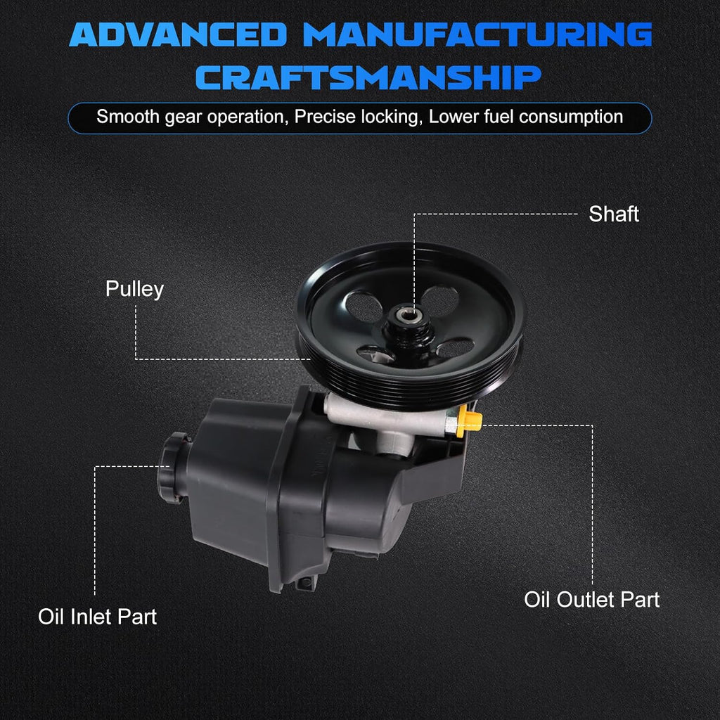Power Steering Pump 20-65990 fit for 2002-2009 Trailblazer Envoy