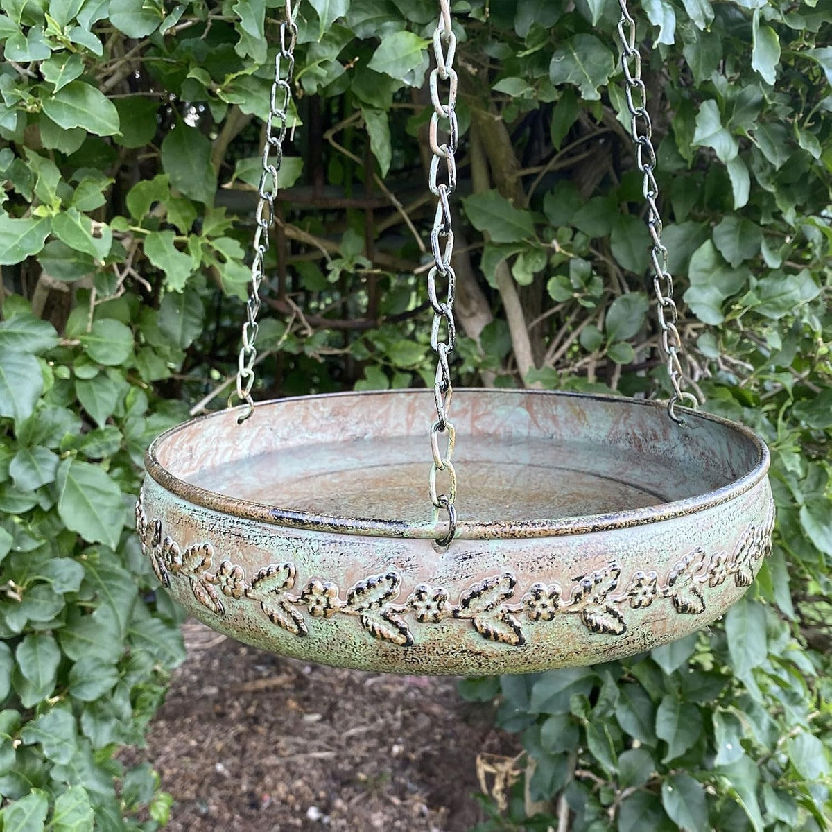 Hanging Bird Baths for Outdoors, Outdoor Bird Bath, Metal Bird Feeder