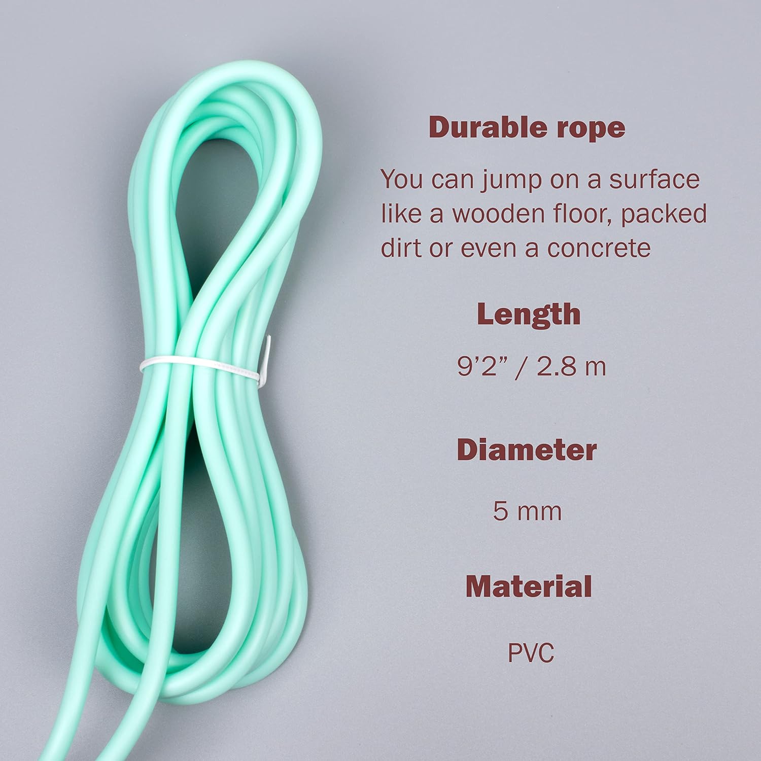Jump Rope for Fitness, Adjustable Jump Rope for Men and Women, Exercise Rope for Adults, Cardio Training, Gym and