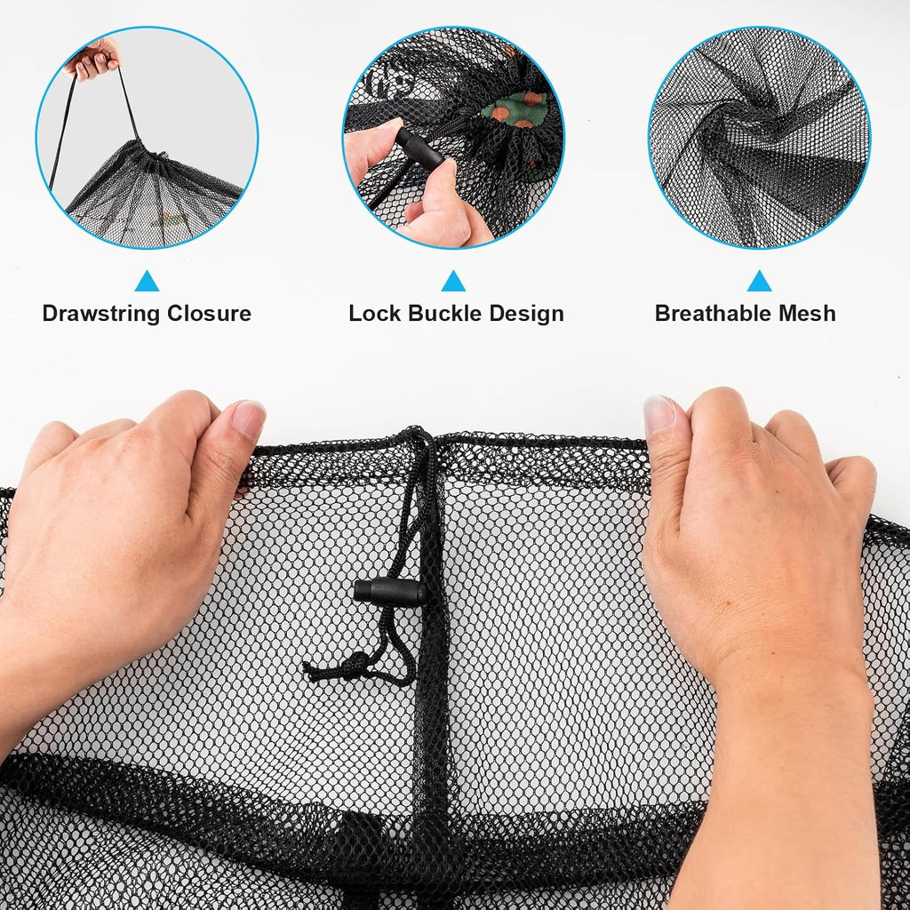 Large Mesh Laundry Bags: 2 Pack 24" x 36" Heavy Duty | Soft Breathable, Machine Washable