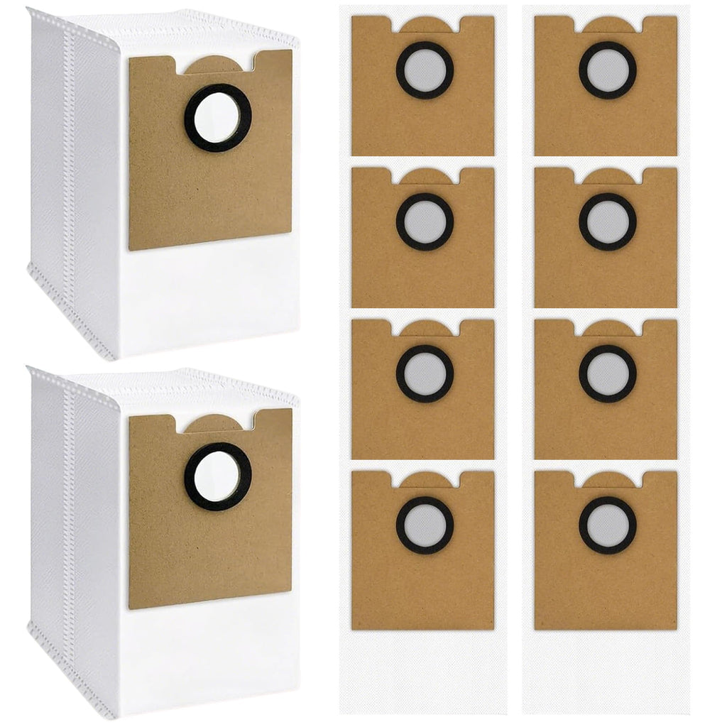 10 Pack Replacement Dust Bags for Lefant M2 Pro, M2S Pro, M2 Plus