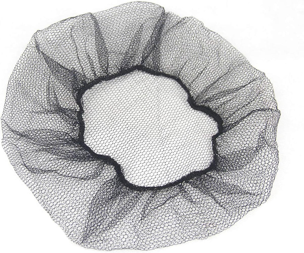 Disposable Hair Nets Food Service Nylon Caps Breathable Honeycomb