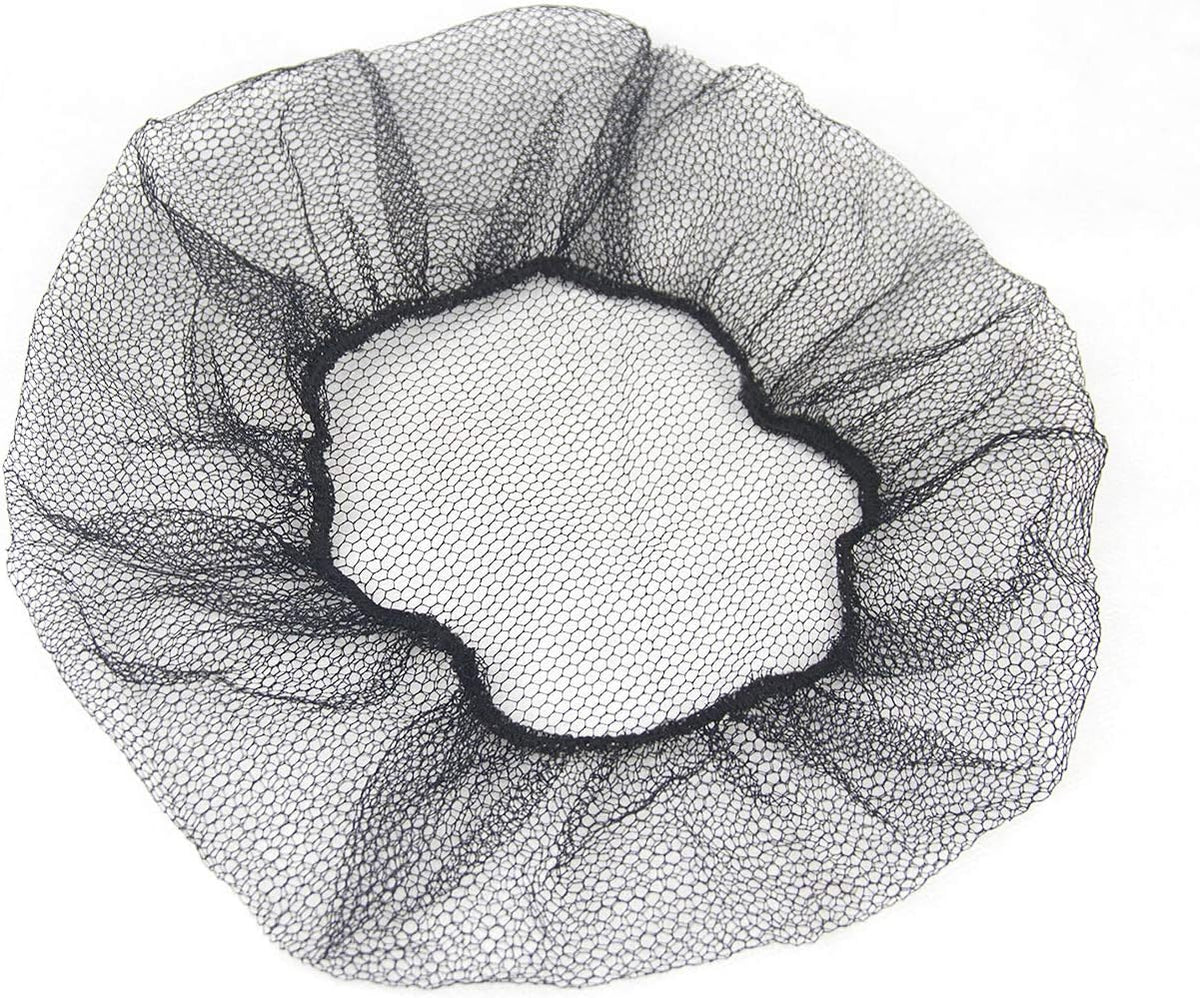 Disposable Hair Nets Food Service Nylon Caps Breathable Honeycomb
