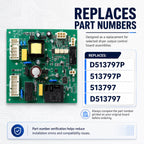 D513797P Dryer Output Control Board Replacement for Alliance Laundry