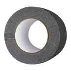 80-Grit PVC Anti-Slip Tape 35ft x 4in Black Aluminum Oxide Stair Treads