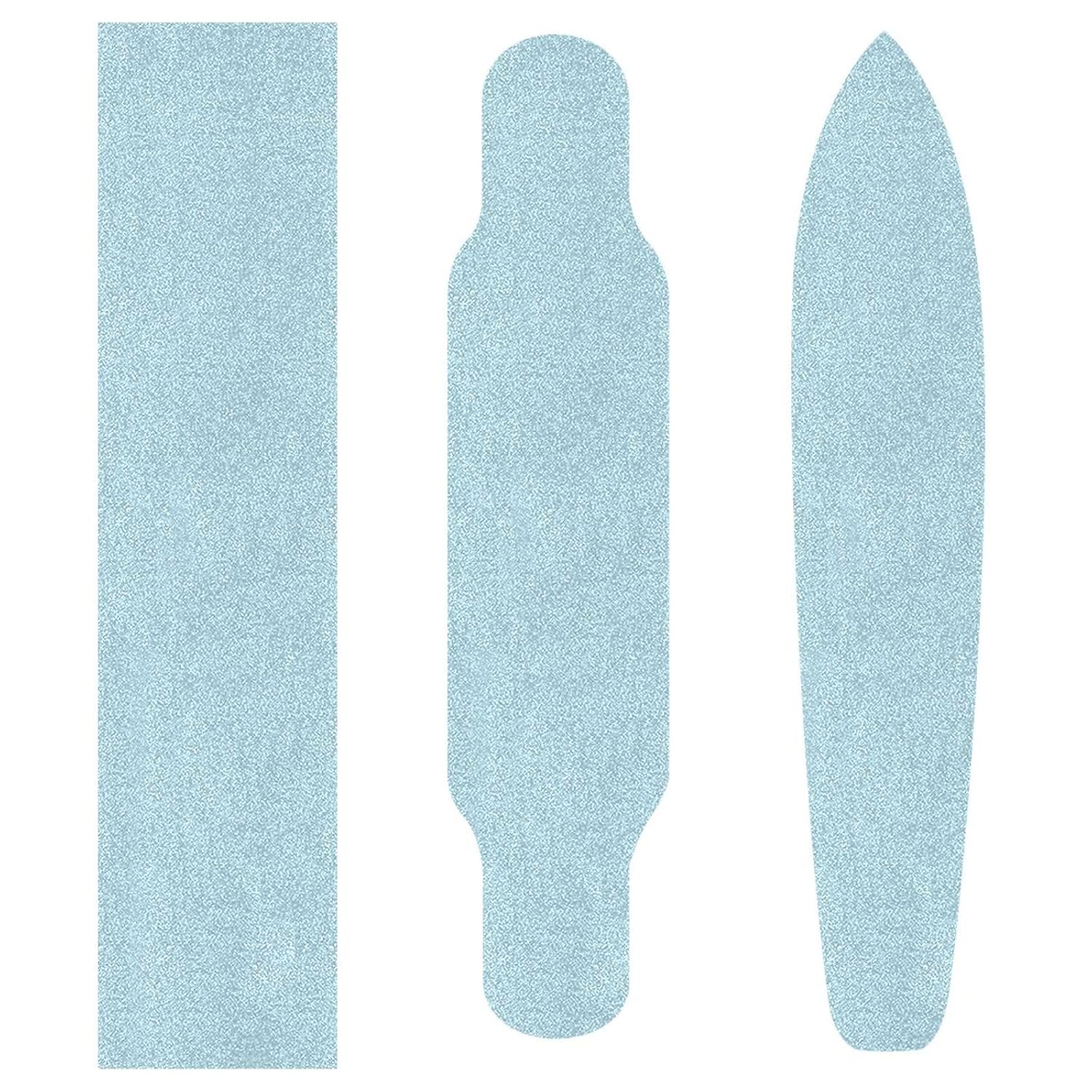 Light Blue Skateboard Grip Tape Longboard Griptape Bubble Free 10" x 44"
