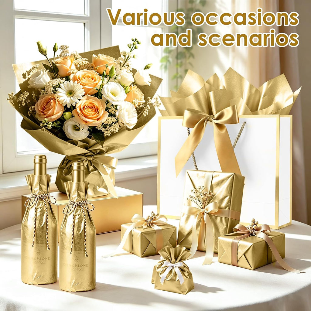 Gold Tissue Paper 20 x 28 Inch
