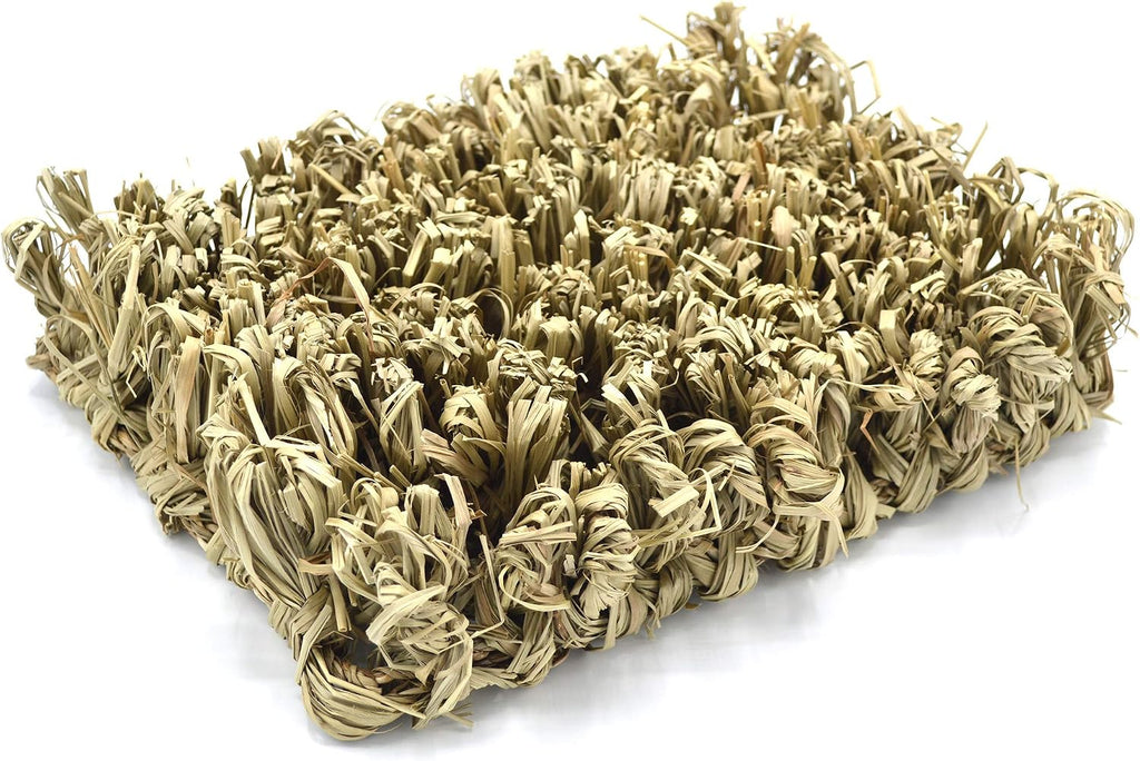 Timothy Hay Hide & Seek Snuffle Mat, Rabbit & Guinea Pig Enrichment | Rabbit Puzzle Mat, Guinea Pig Puzzle Toy