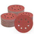 Sanding Discs Set 180-Piece, 5 Inch 8 Hole Hook and Loop Sandpaper for Random Orbital Sander 40 60 80 120 150 240 320