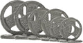 2 Inch Olympic Barbell Weight Plates Set, 70/120 LB Barbell Weight Set for Home Gym Strength Training, Triple-handle