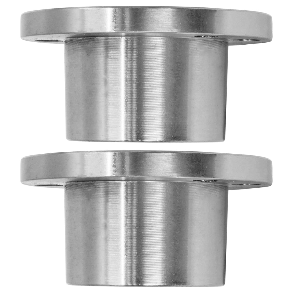 Caltric Deck Spindle Pulley Split Tapered Hub Bushing Compatible with Wright Stand Stander 71460111 x2