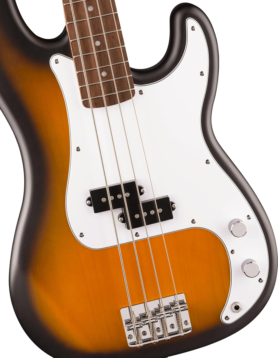 Squier Debut Series Precision Bass Guitar, Beginner Guitar, with 2-Year Warranty, Includes Free Lessons, 2-Color