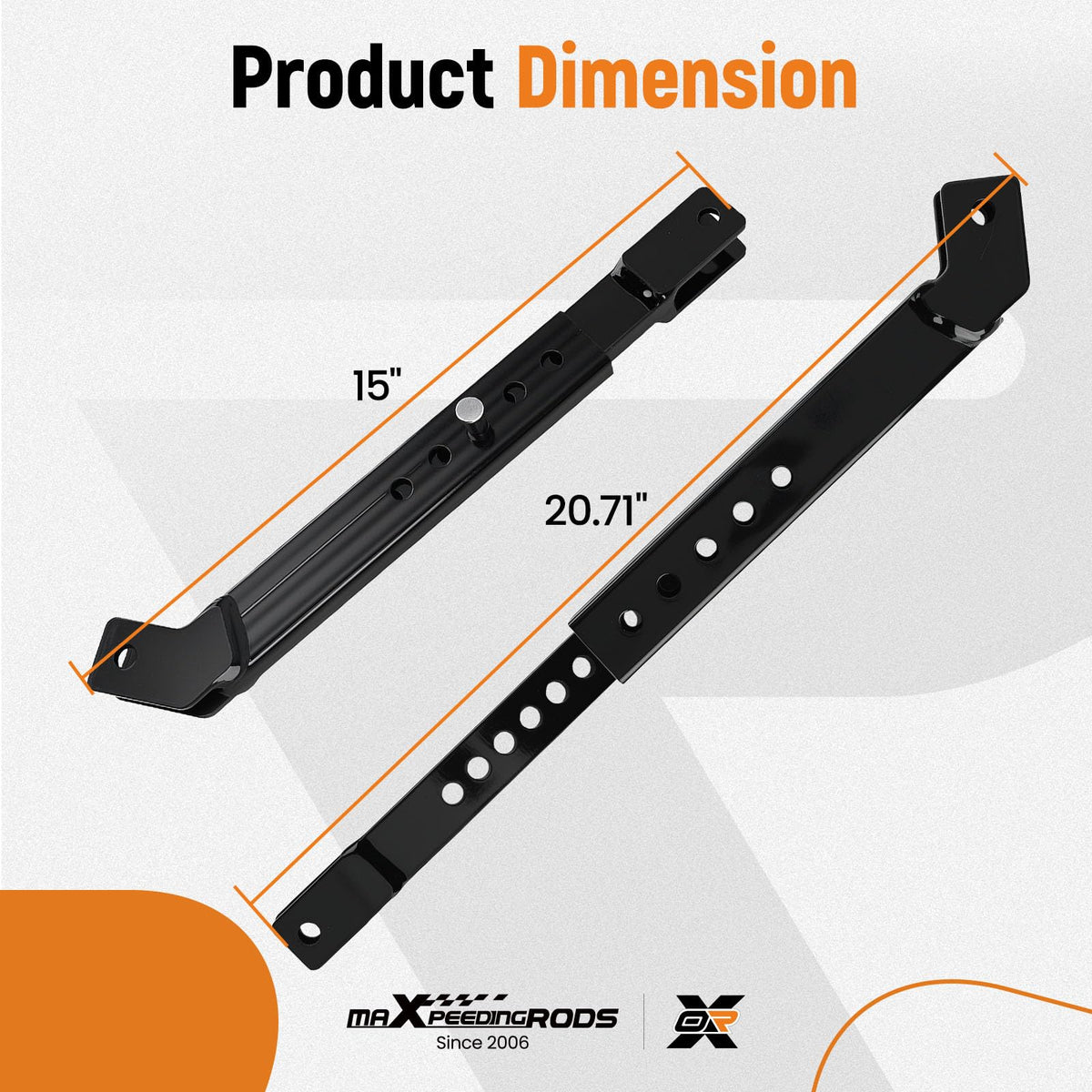 maXpeedingrods Telescoping 3 Point Stabilizer Kit E-K2561-38300FR