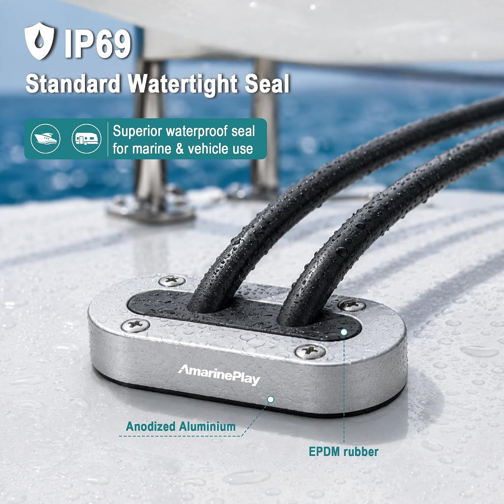 Marine Cable Pass Through Waterproof Marine Cable Seal Cable Gland