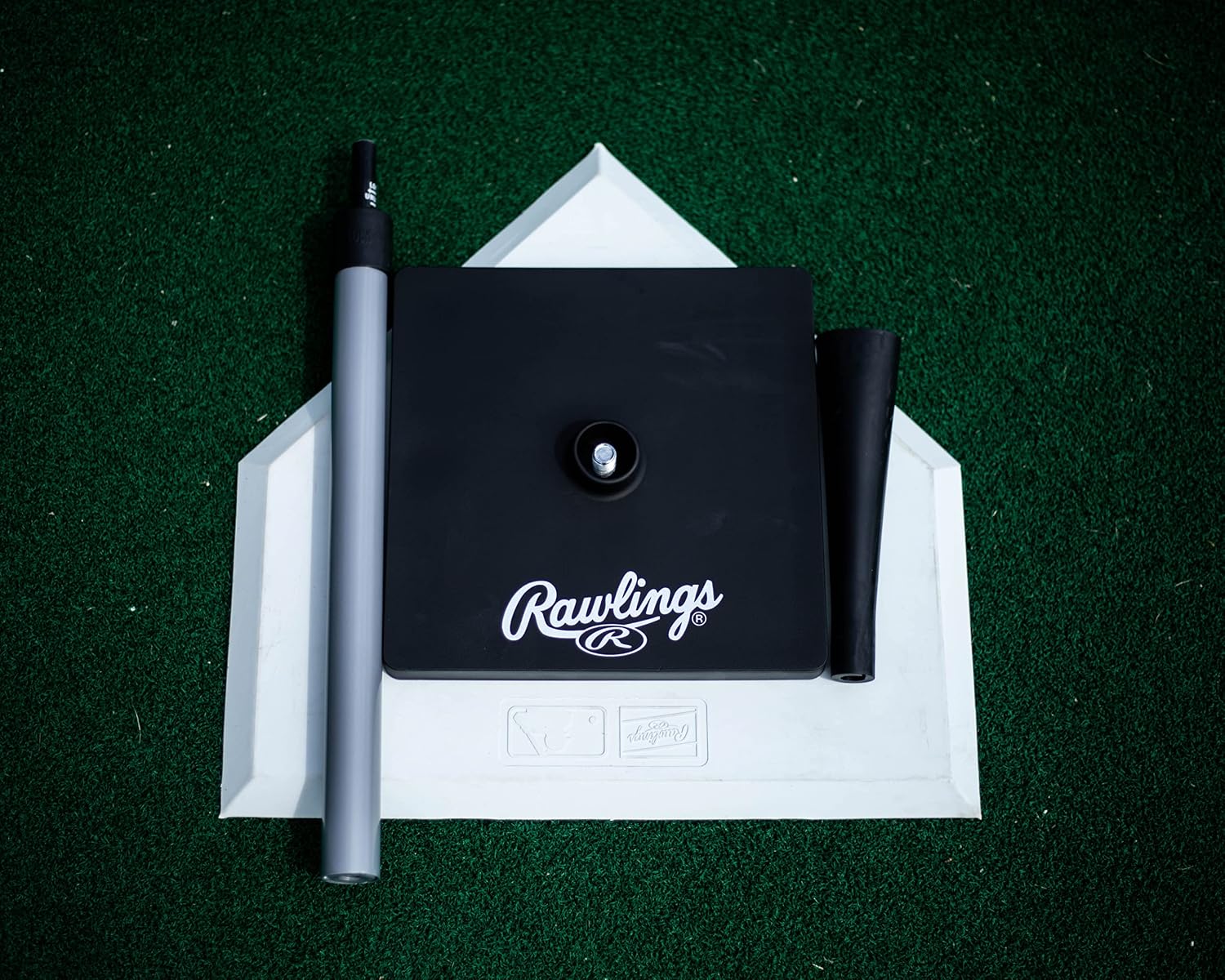Rawlings | PRO Model Batting Tee | Heavy Duty Base | Adjustable Height 21"-36"