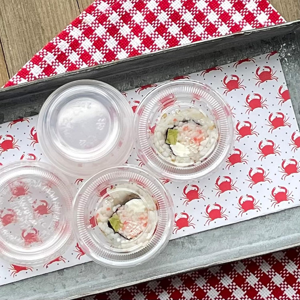 2 Ounce Compostable Biobased Plastic Cups and Lids - 100 Pack