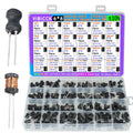 30 Values 272 PCS Inductor Assortment Kit 1uH to 100mH DIP Radial
