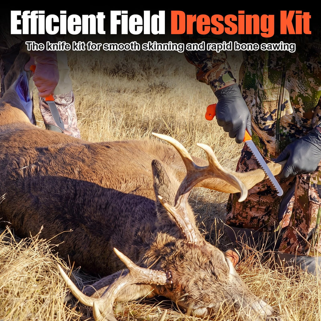 Deer Field Dressing Kit, Hunting Cleaning Tool