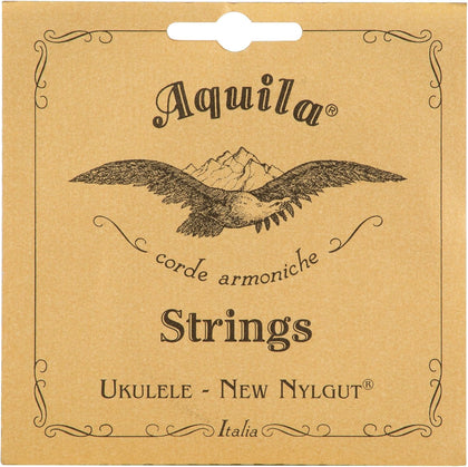 Aquila New Nylgut AQ-42 Banjo Ukulele Strings – High G, 1 Set of 4, Synthetic Gut for Superior Tone & Stable Tuning