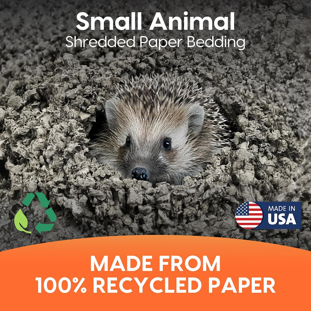 Recycled Paper Bedding, Small Animal Bedding, 40 Liters, Packaging May Vary
