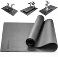 Heavy Duty Exercise Equipment Mat, Treadmill Mat - 45"x32", 48"x24", 78"x36" - Floor Protector for Home Gym, Exercise