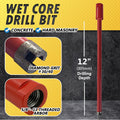 5/8" Wet Diamond Core Bit for Concrete & Masonry, 5/8"-11 Arbor | General purpose, core drill concrete and masonry