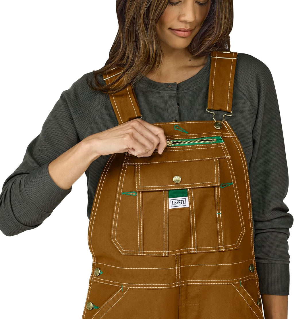 Women's Washed Duck Bib Overalls