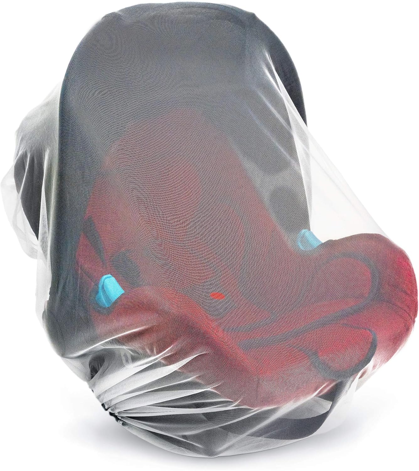 Baby Mosquito Net for Stroller, Carrier & Bassinet – Elastic Drawstring for Snug Fit Netting - Infant Bug Net for