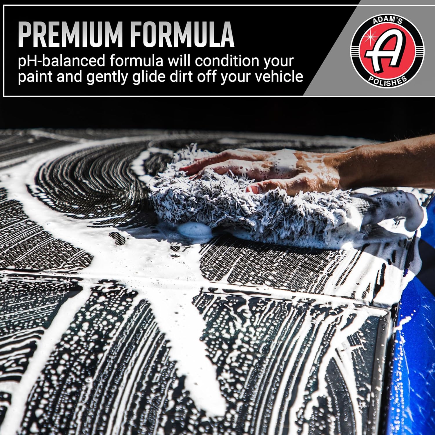 Car Wash Shampoo (Gallon) - pH Best Car Wash Soap For Snow Foam Cannon or Gun For Pressure Washer & 5 Gallon Bucket