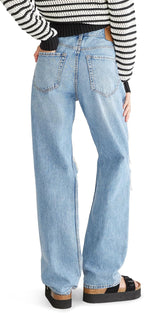 Women's Juniors High Rise Loose Fit Jean
