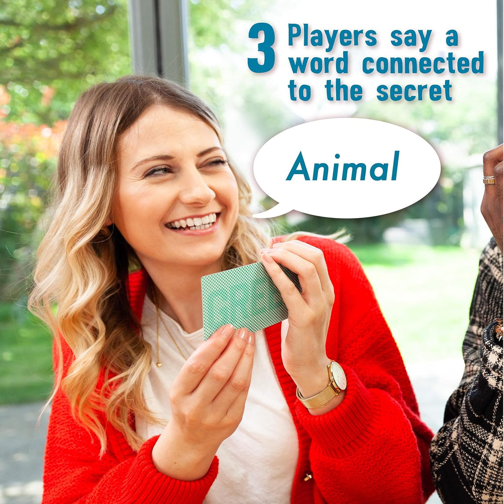 The Chameleon: Award-Winning Bluffing Board Game for Family, Adults & Friends | Includes 80 Extra Secret Words | Who
