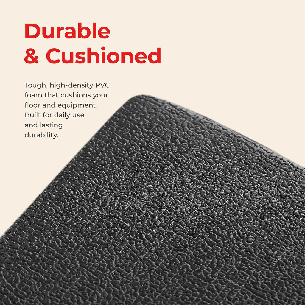 Equipment Mats, Home Gym Floor Protection, 4 Sizes
