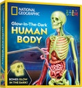 National Geographic Human Body Model for Kids 32-Piece Anatomy Set | Glow-in-the-Dark Bones, Organs & Muscles