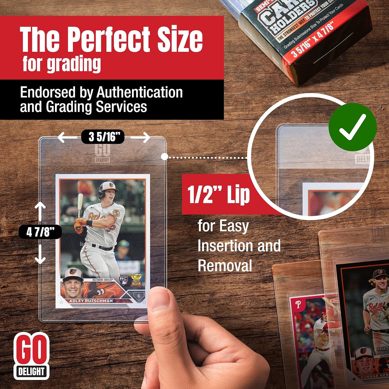 Semi Rigid Card Holders & Sleeves for PSA, CGC, BGS & TAG Trading Card Grading Submission