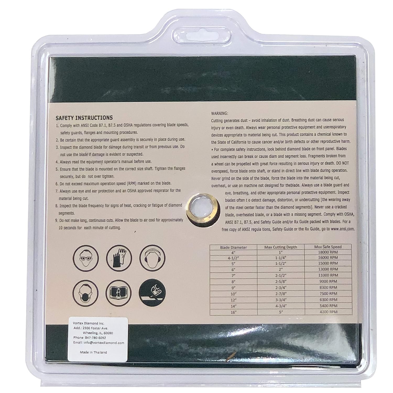 14 inch ALSKAR DIAMOND Dry or Wet Cutting General Purpose Power Saw Segmented Diamond Blades for Concrete Stone Brick