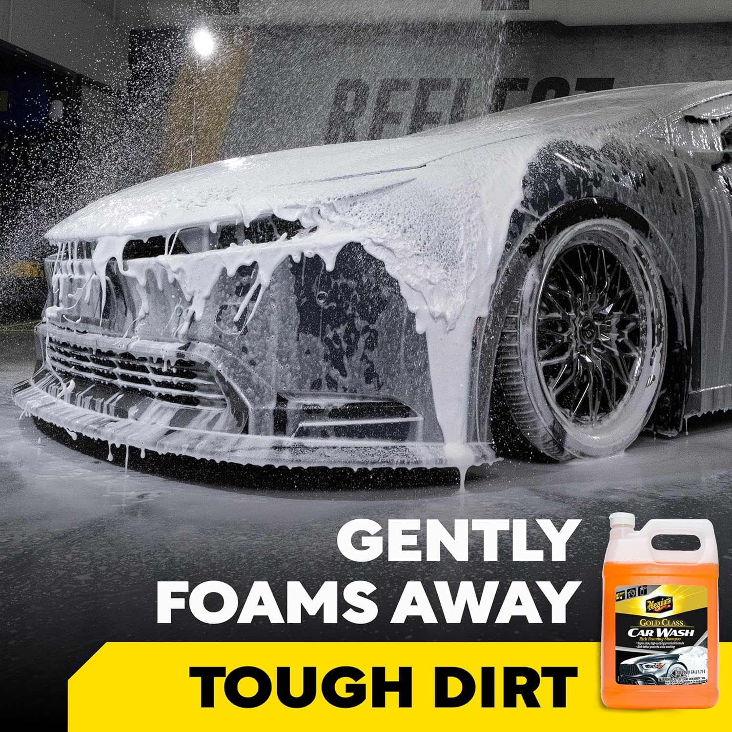 Gold Class Car Wash – Premium Foaming Car Wash Soap, High Gloss Finish, Safe For Clear Coats, Deep Cleans Without