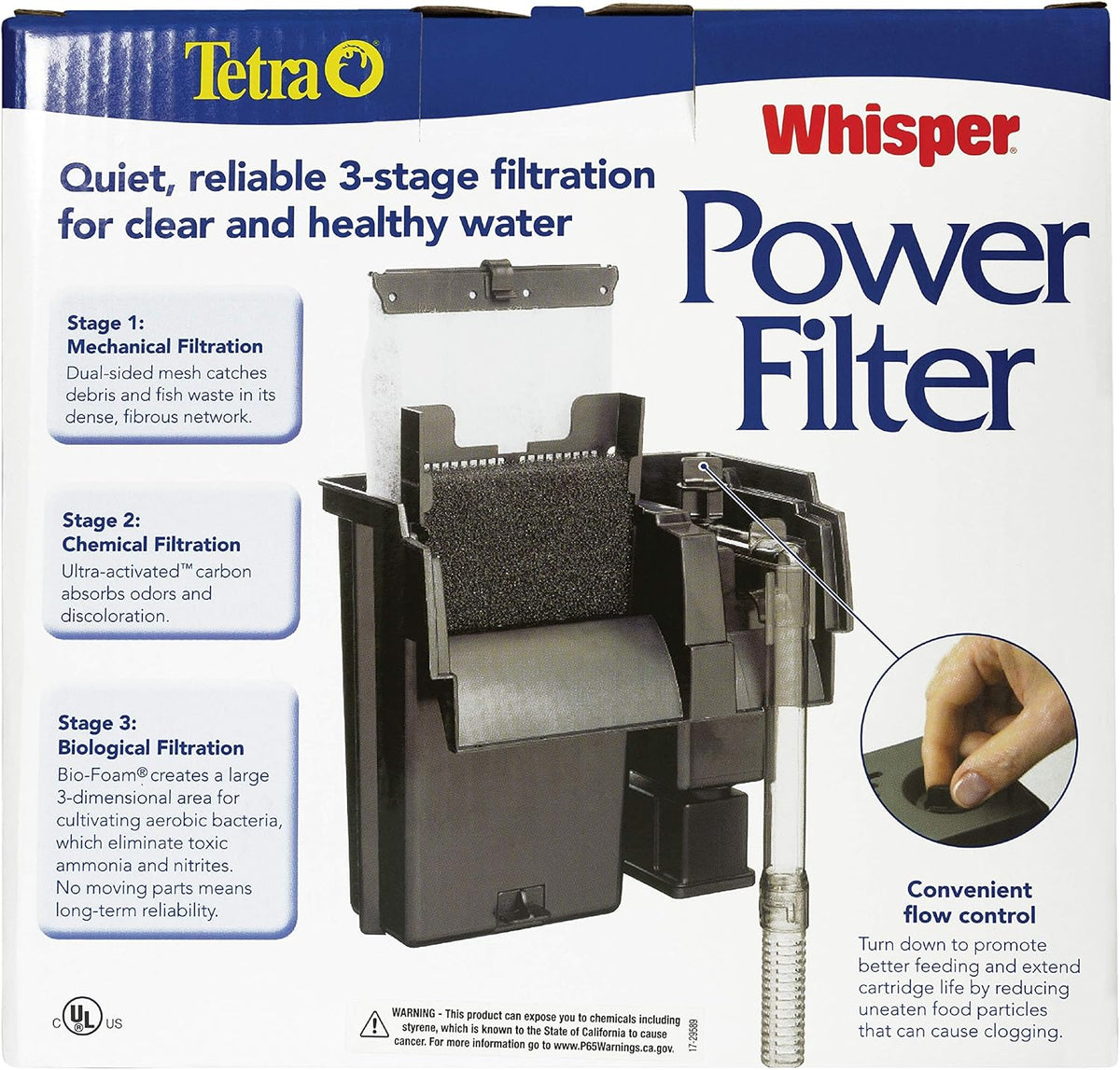 Whisper PF40 Power Filter For Aquariums