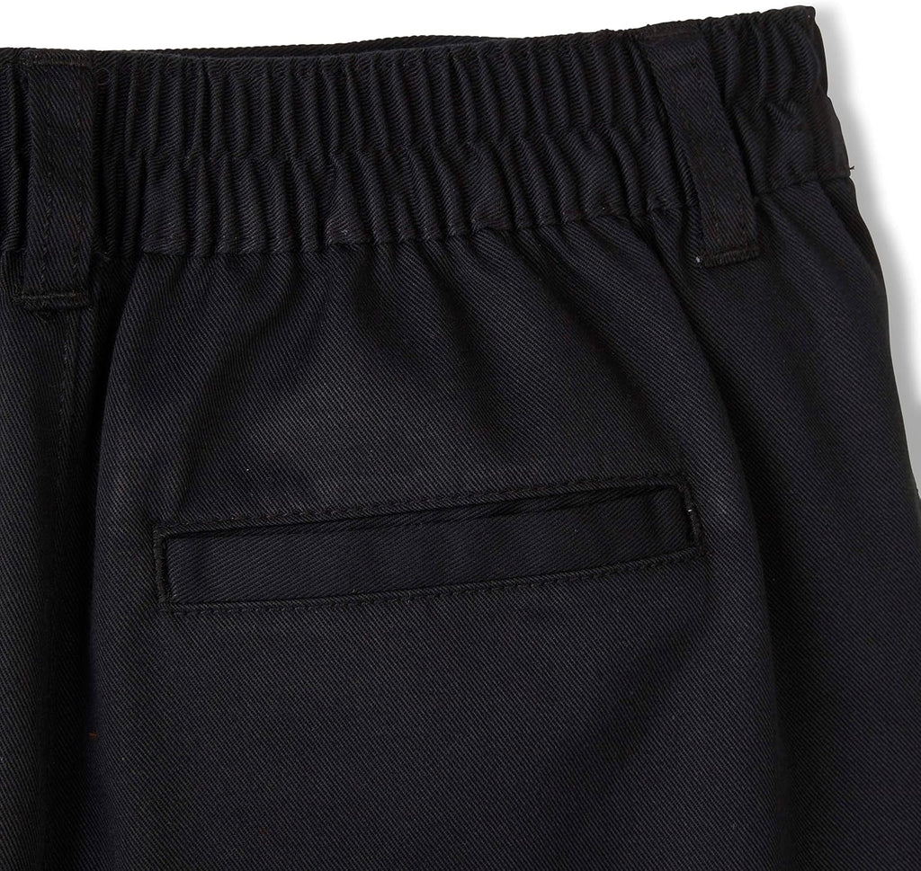 Boys Pull-on Twill Shorts School Uniform for Kids