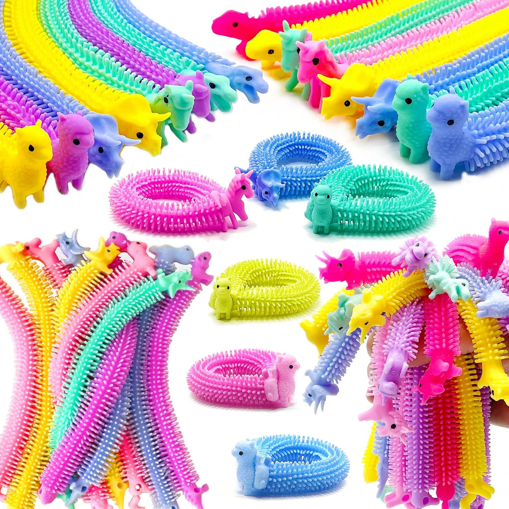30 Pack Stretchy Strings Fidget Toys, Sensory Toys Bulk for Kids, Adults Stress Relief, Anti-Anxiety Autism Toys