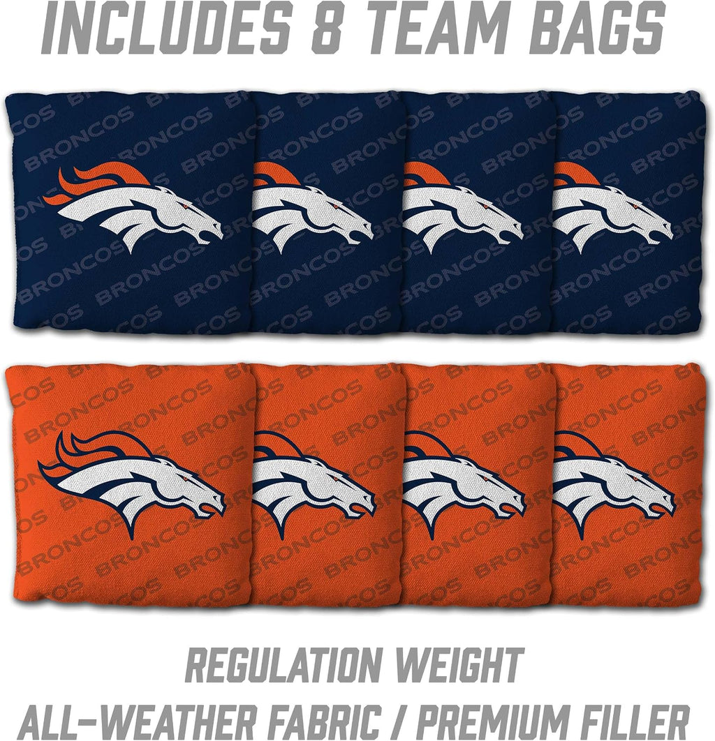 NFL 2’ x 4’ Professional Wood Cornhole Game with Logo Bags