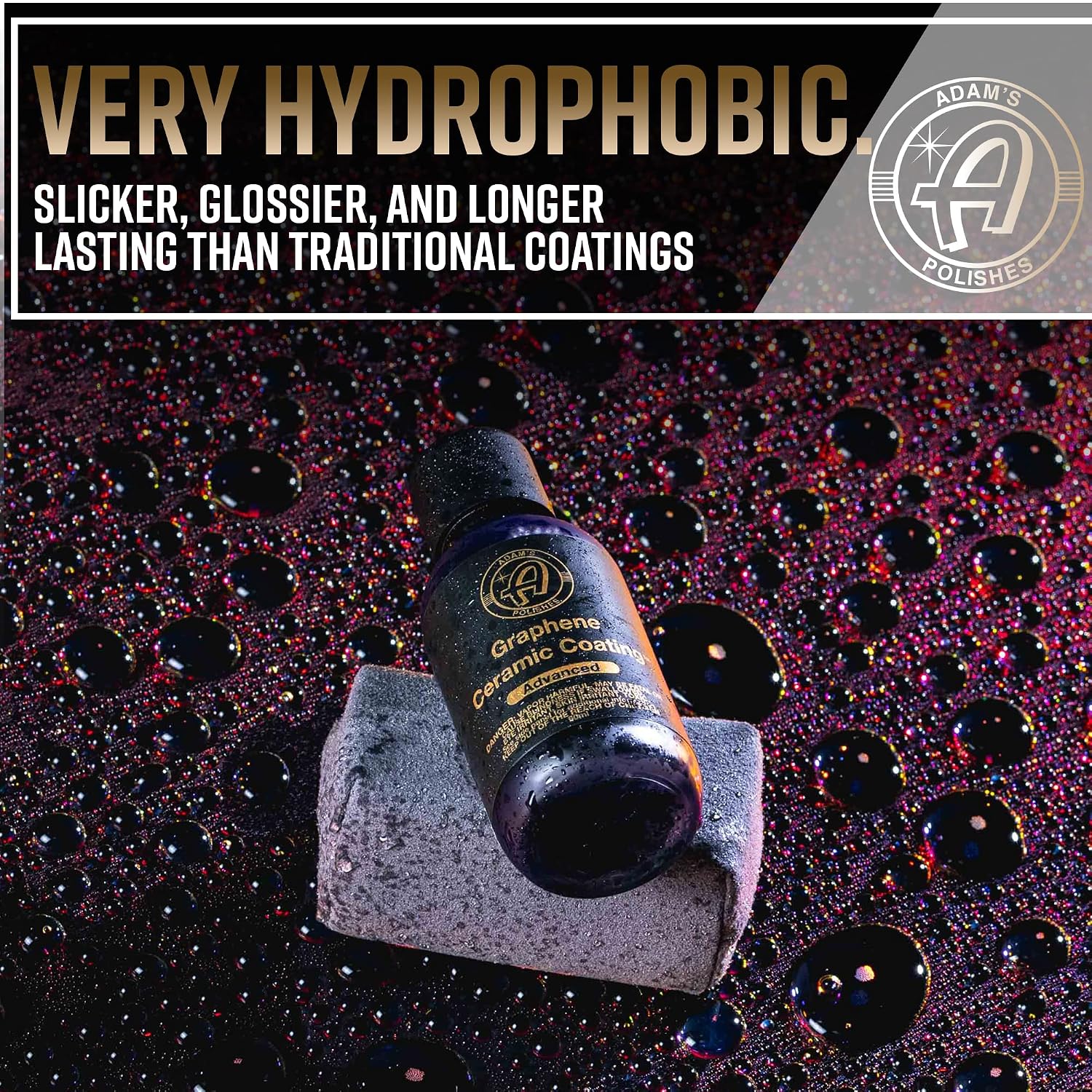 Advanced Graphene Ceramic Coating - 10H Graphene Coating for Auto Detailing, 9+ Years of Car Protection & Patented UV