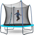 Xtreme Air 10FT 12FT 15FT Outdoor Trampoline for Kids and Adults, No-Gap Security Enclosure Net, Foam-Padded Poles