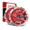 4-1/2 Inch Segmented Diamond Blade, 7/8"-20mm-5/8 Arbor, 2-Pack | Cutting Wheel for Angle Grinder, Fast Cutting