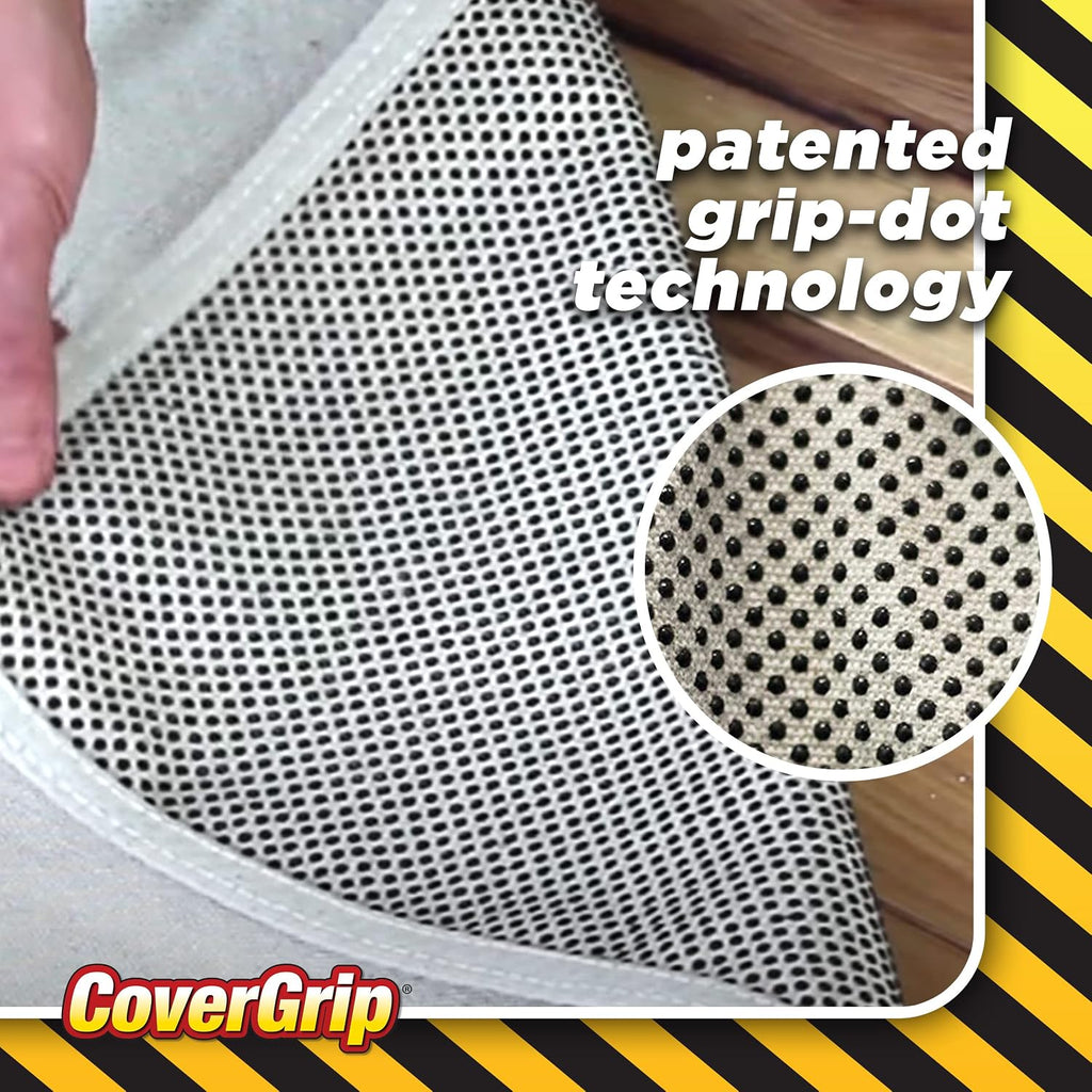 8 oz Canvas Safety Drop Cloth, 3.5' x 12'