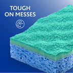 Multi-Use Scrunge Scrub Sponge 6 Count (Pack of 4)