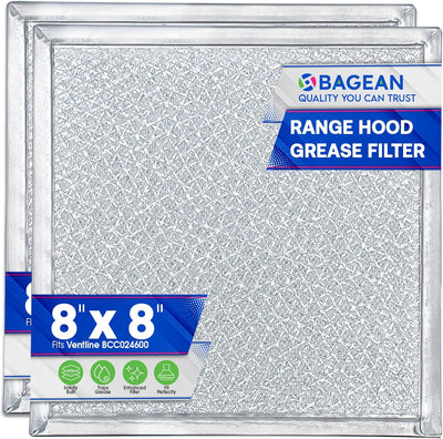 Bagean Stove Hood Vent Filter 8x8 Inch BCC024600 Fits Ventline Range Hood