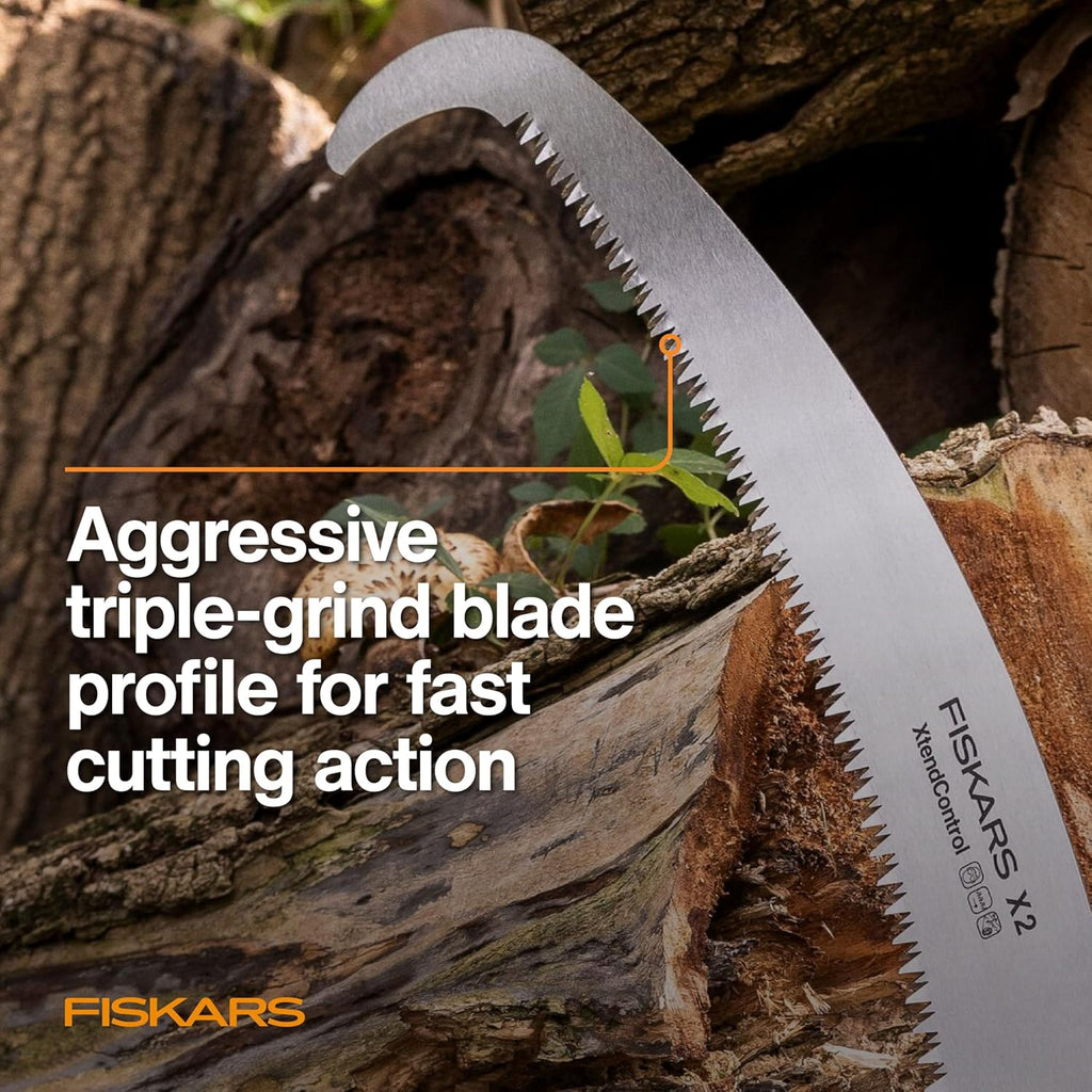 Fiskars XtendControl X2 Hook Bill Replacement Pruning Saw Blade, 15"