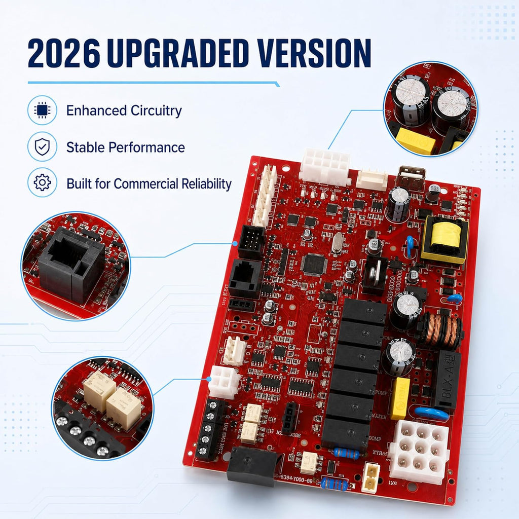000008309 Control Board Compatible with Manitowoc Indigo Ice Machines